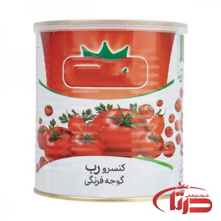 عرضه کننده رب گوجه 800گرمی قوطی