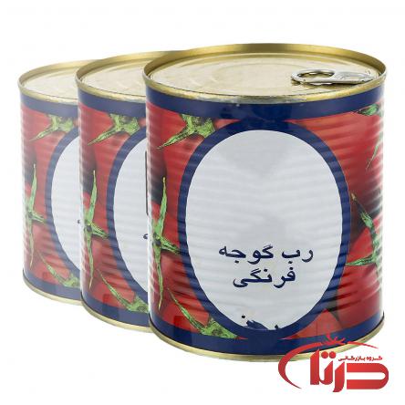 خرید مستقیم رب گوجه قوطی فلزی