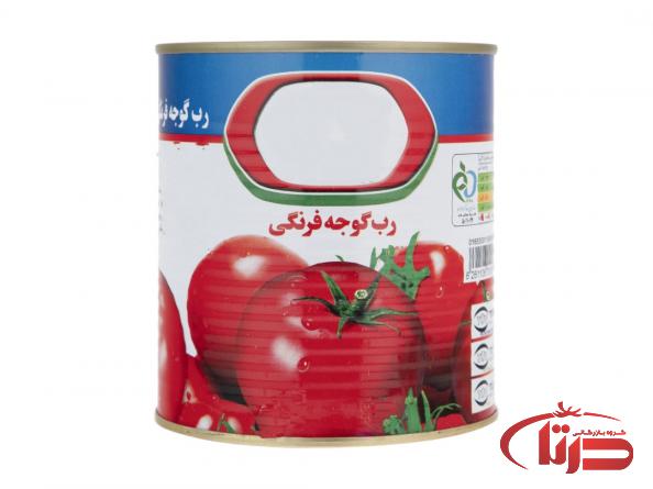 تامین رب گوجه قوطی عمده