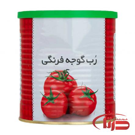 مراکز فروش رب گوجه قوطی 1 کیلویی