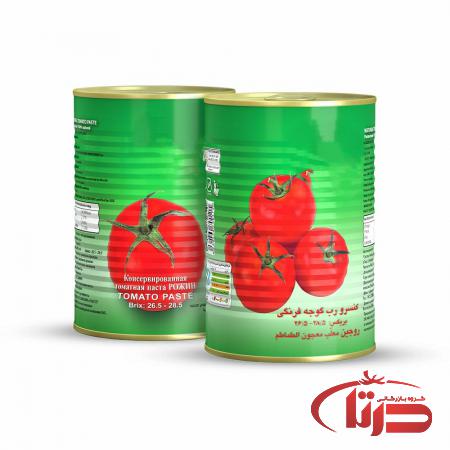 خرید بی واسطه رب گوجه صنعتی قوطی