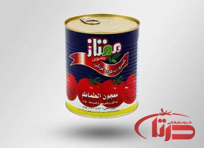 قیمت و خرید رب گوجه فرنگی ممتاز رضوی + فروش ارزان