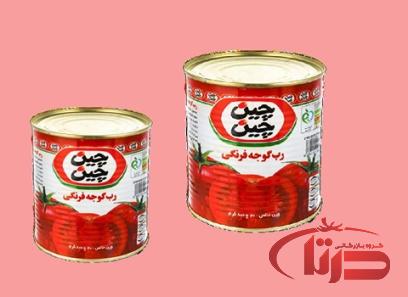 قیمت و خرید رب گوجه فرنگی 800 گرمی چین چین + فروش ارزان