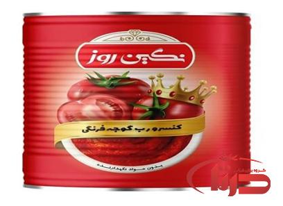 خرید و قیمت رب گوجه فرنگی نگین روز