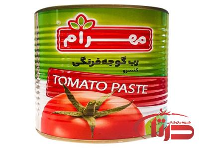 خرید رب گوجه فرنگی 800 گرمی مهرام با قیمت استثنایی