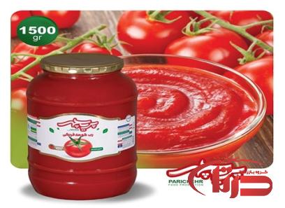 قیمت رب گوجه پریچهر + پخش تولیدی عمده کارخانه