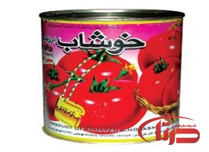 خرید باکیفیت ترین انواع رب گوجه فرنگی خوشاب با قیمت ارزان