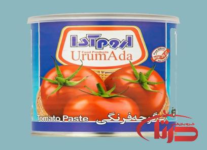 لیست قیمت رب گوجه اروم آدا 1402