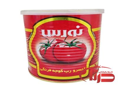 خرید جدیدترین انواع رب گوجه فرنگی نورس