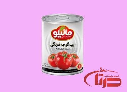 خرید انواع رب گوجه فرنگی مانیلو با بهترین قیمت